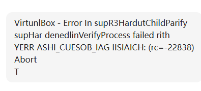 22838VBOX虚拟机出错-洗剪吹博客